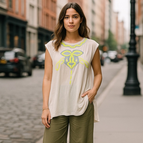 english rose cape long T shirt new - Picture 6 of 6